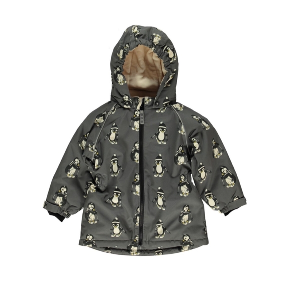 Smafolk Winter Coat / jacket 4-5 years Penguins Ski Boys, Girls - Picture 3 of 16